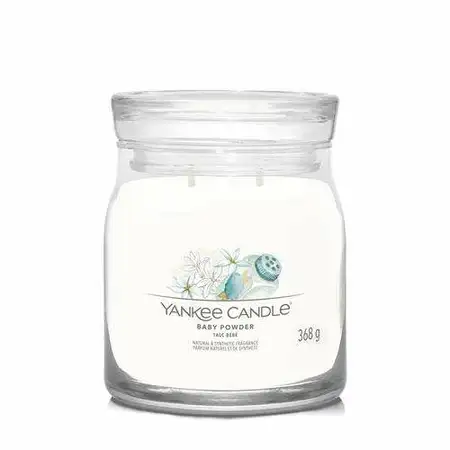 Yankee candle Baby Powder Signature Medium Jar