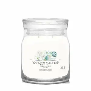 Yankee candle Baby Powder Signature Medium Jar