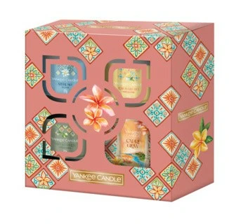 Yankee Candle Hello Italy! Small Tumbler & 3 Filled Votive Gift Set