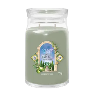 Yankee Candle Olive & Cypress Signature Large Jar