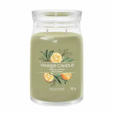 Yankee candle Sage & Citrus Signature Large Jar