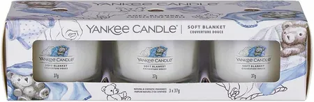 Yankee candle Soft Blanket Filled Votive 3-pack
