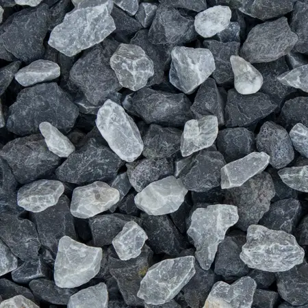 Zebrasplit zwart-wit 8-16mm, 1500kg/BB